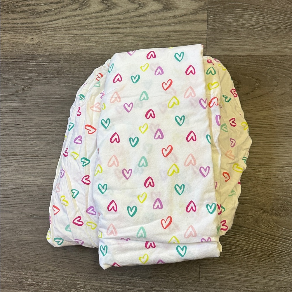 Pillowfort Multicolor Heart Bedding Sheets